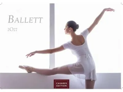 Produktbild von Ballett Kalender 2027 - Wandkalender | Fotokalender | Tanzkalender Kunst 35x50cm Grosses Format - Eleganter Ballett - Ästhetik & Ballettkunst für jeden Monat