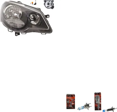 Produktbild von Scheinwerfer + Osram Night Breaker Laser passend für VW Polo 02 9N 04/05-01/12 R 6Q1941008AP 6Q1941008AL 6Q1941008BE 7H0941700C 7H0941700B 7H09 Johns