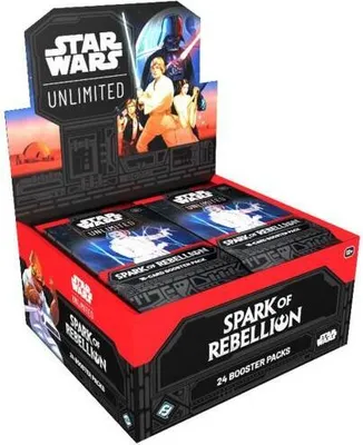 Produktbild von FFG Star Wars: Unlimited Spark of Rebellion Booster Display 24 sztuki Booster angielski