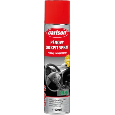 Obrázek produktu pro Čistič palubní desky a interiéru Carlson - pěnový Fresh 400ml