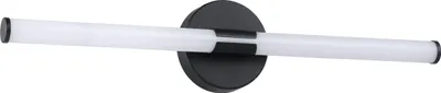 Produktbild von EGLO LED Spiegelleuchte Ramola, Lampe Spiegel Badezimmer, Spiegellampe aus Metall in Schwarz und Kunststoff in Weiß, warmweiß - kaltweiß, IP44, L 60cm