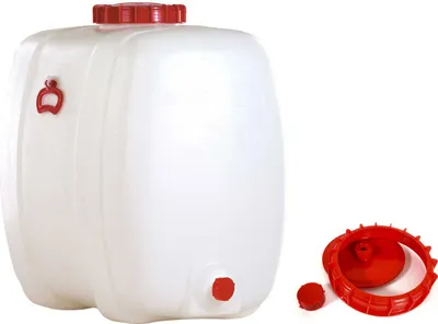 Produktbild von Graf Getränkefass Kunststofffass Saftfass lebensmittelecht Oval 200 Liter