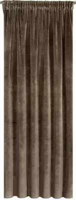 Image de Eurofirany Rideau Villa Brown 140x270 ruffle tape