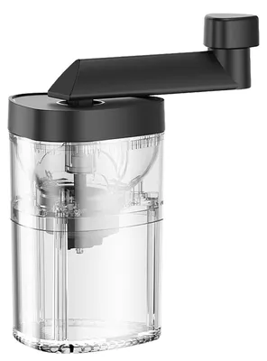 Produktbild von Handkaffeemühle mit einstellbarer Mahlstärke, Keramikkern, gleichmäßiges Mahlergebnis, tragbare Handkaffeemühle für zu Hause und auf Reisen