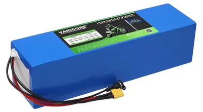 Produktbild von 36V 50Ah Lithium-Ionen-Akku - 10S 21700 Akkupack für E-Scooter - 1500W - 40A BMS + 42V Ladegerät - T-Stecker DC
