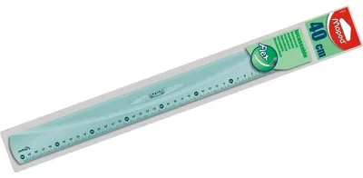 Image de Maped Règle plate Flex, 400 mm, en plastique, incassable