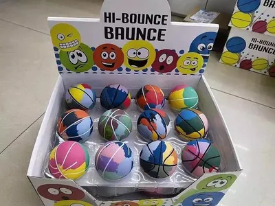 Zdjęcie produktu dla Piłka 6 cm (24 sztuki) (Zabawki, sport i rekreacja)