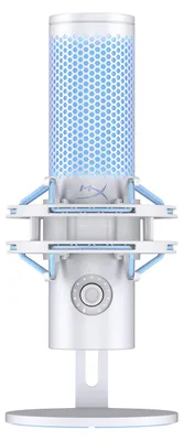 Produktbild von QuadCast 2 - USB Microphone (Frost), Tischmikrofon, -7,5 dB, 0,05%, 1 Ohm, 24 Bit, 96 kHz