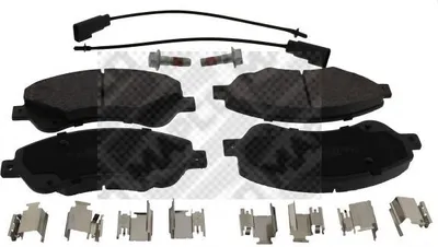 Produktbild von MAPCO Bremsbeläge Satz Vorne für FORD Transit Mk6 Kasten (V347, V348, FA) 6855