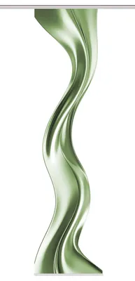 Produktbild von Schiebegardine OAKLEY, Seidenoptik, Digitaldruck, 245x60 cm, Wellenmotiv, mit Zubehör