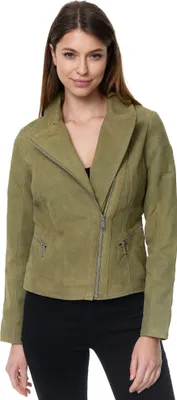Produktbild von Tazzio Damen Lederjacke F500 (Grün, M)