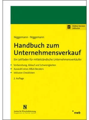 Immagine prodotto di Handbuch zum Unternehmensverkauf