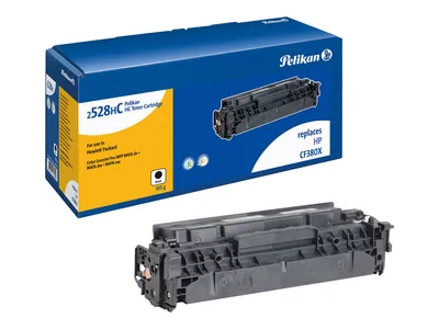 Produktbild von Pelikan Toner HP CF380X 2528HC schwarz rebuilt