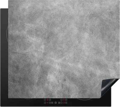 Produktbild von KitchenYeah© Herdabdeckplatte Leder - Textur - Lederoptik , 59x51cm, Küche Deko, Glaskeramikkochfeld Herdabdeckung, Abdeckplatte fùr Kochfeld