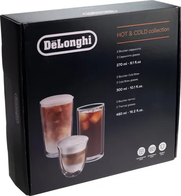 Produktbild von Delonghi AS00004620 DLSC326 Hot&Cold Kollektion doppelwandige Thermogläser
