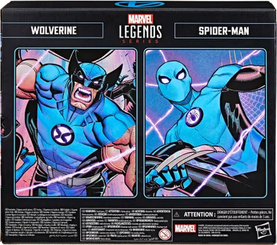 Obrázek produktu pro Marvel Legends Series Wolverine & Spider-Man, 4 rok/roky, Vícebarevný