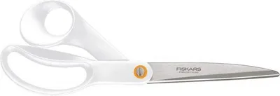 Image de Fiskars FF ciseaux universels, 21 cm, blanc, 1020412