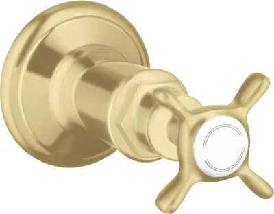 Produktbild von Abstellventil AXOR MONTREUX DN 15/DN 20 Unterputz brushed gold optic brushed gold optic