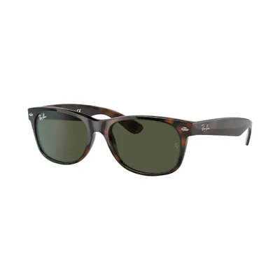 Zdjęcie produktu dla Ray-Ban New Wayfarer Classic, Dorosły, Uni , Wędrowiec, Kwadrat, Oprawki pełne, Tortoise