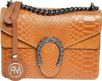 Produktbild von Roberta M_Shoulder bag_AW25 RM 8140_COGNAC