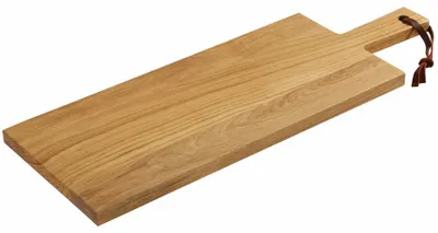 Image de Plateau de service Zassenhaus, 58x21 cm, en bois de chêne avec poignée