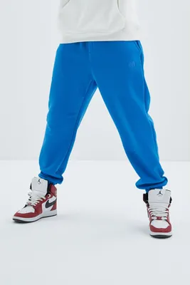 Produktbild von Jogger Basic Oversize Jogginghose Baumwolle Hose M Blau