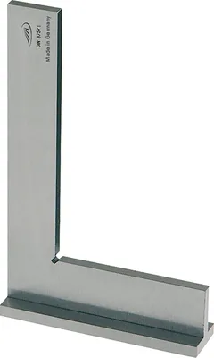 Immagine prodotto di Angolo di precisione in acciaio DIN875-1 con battuta Lunghezza gamba 300 x 200 mm