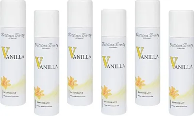 Produktbild von Bettina Barty Vanilla Deodorant Spray 6 x 150 ml