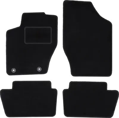 Immagine prodotto di Tappetini in velluto nero per: Peugeot 307 berlina, station wagon, SW (2001-2009)