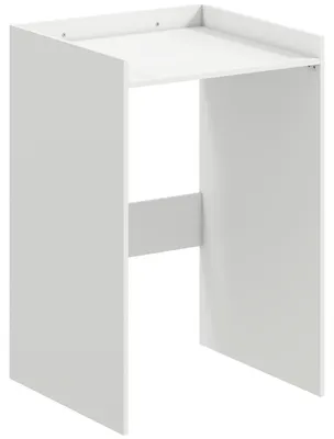 Produktbild von Badezimmerschrank Nischenschrank mit offen Regal, Badschrank für Badezimmer, kleine Räume, 64 x 60 x 97,5 cm, Weiß