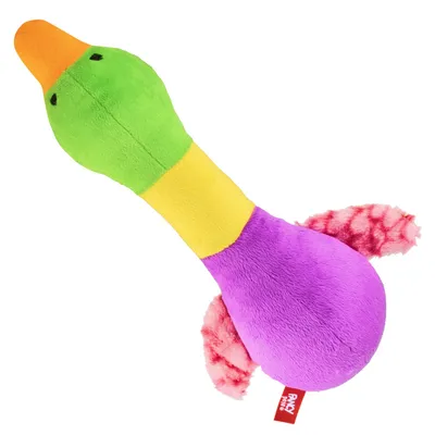 Produktbild von FANCY Ente Hundespielzeug 30 cm, Plüschspielzeug für Hunde - Anti Stress EnteGeeignet für Kleine und Mittelgroße Hunderassen, Hundespielzeug Ente Unz