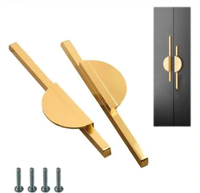 Produktbild von Famanu Möbelgriffe Set 2 Stück 160 mm - Gold