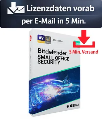 Produktbild von Bitdefender Small Office Security (10 Devices - 1 Jahr) EU ESD Antivirus Sicherheit 5 Min. Versand als Download per Mail