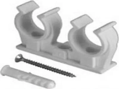 Immagine prodotto di Supporto per tubi in rame o PEX da 18/16 mm, 5 pezzi UM2