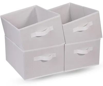Produktbild von Set aus 4 Faltbaren Aufbewahrungsboxen für Kleidung und Spielzeug