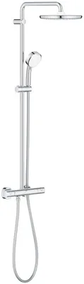 Produktbild von Grohe Duschsystem Tempesta C 250 mit Thermostat Brausearm 390mm chrom, 1 Stk.