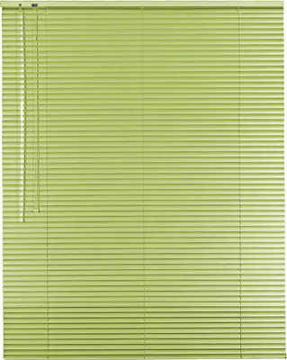 Produktbild von Alu Jalousie Aluminiumjalousie 190 x 240 cm limone/apfelgrün Rollo Jalousette Bedienseite links