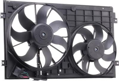 Produktbild von RIDEX 508R0034 Lüfter Motorkühlung Kühlerlüfter für VW Golf V Schrägheck (1K1) Wasserkühler Ø360mm Ø290mm