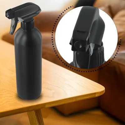 Produktbild von 500ml Haarsprühflasche Schwarz Continuous Spray Pumpsprühflasche für Salon Tattoo Pflanzen Zerstäuber