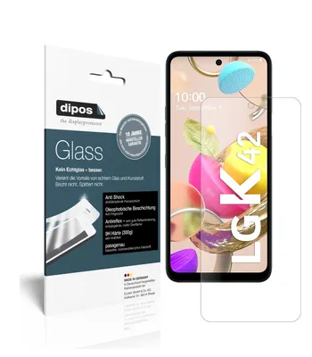 Obrázek produktu pro 2x ochranná fólie pro LG K42 matná - anti-shock 9H fólie dipos Glass plastové sklo