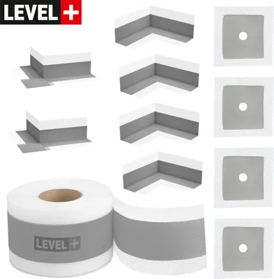 Produktbild von Abdichtung Set Innen- Außenecken Bandset Dichtband für Bad Dusche Küche SET G7