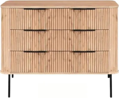 Produktbild von BRONX ROUND Kommode mit 3 Schubladen