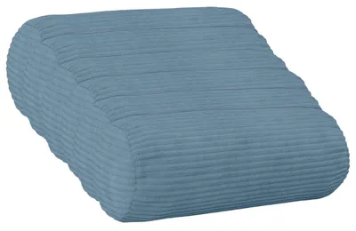 Image de vidaXL, housses de coussin, 6 pièces, HEERLEN, bleu, diamètre 15 x 40 cm, en corde