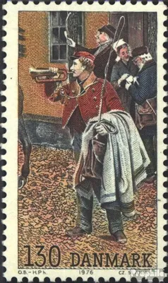 Produktbild von Briefmarken Dänemark 1976 Mi 628 (kompl.Ausg.) postfrisch HAFNIA 76 III