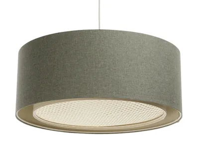 Zdjęcie produktu dla Lampa wisząca ERUTAN RATTAN 40 zielona