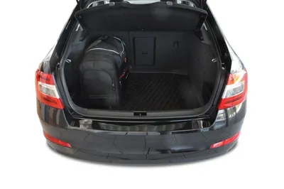 Produktbild von Skoda Octavia Liftback 2013-2020 Kofferraumtaschen Set 5 Stk