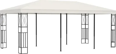 Produktbild von Pavillon 3×6 m Creme Stoff