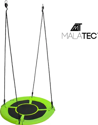 Obrázek produktu pro Malatec Houpačka Čapí hnízdo 100 cm zeleno-černá 23514