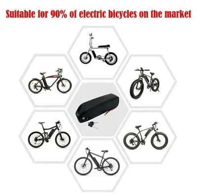 Image de Batterie pour trottinette électrique - Hailong - 36 V - 20 Ah - Connecteur T - Batterie lithium-ion - Étanche - Livrée avec chargeur