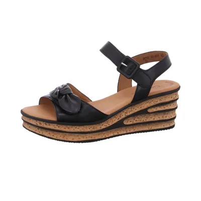 Produktbild von Gabor 44.653 Damen Sandalette - Riemchen Sandalen schwarz Elegant NEU